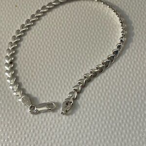 Stylish Silver Chain Bracelet